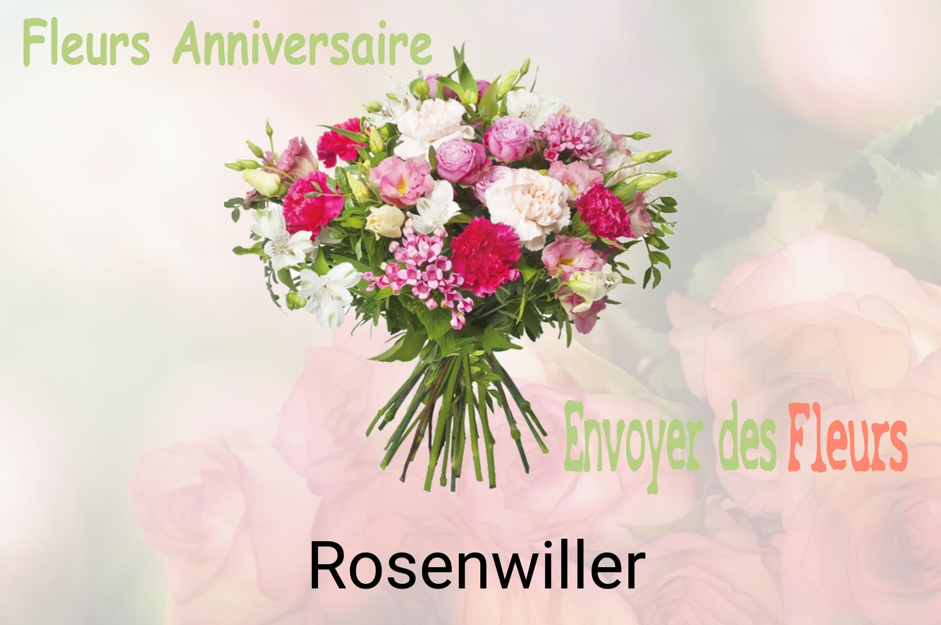 Bouquet de fleurs d’anniversaire livré à Rosenwiller